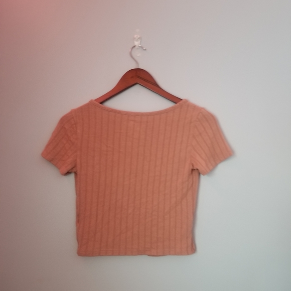 SO Cropped Asymmetrical Top - Picture 2 of 3